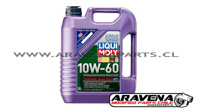 Imagen del producto "Liqui Moly 10w60 5LT SYNTHOIL RACE TECH GT1"