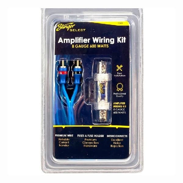 Imagen del producto "Kit Cables Subwoofer 8 Awg Stinger"