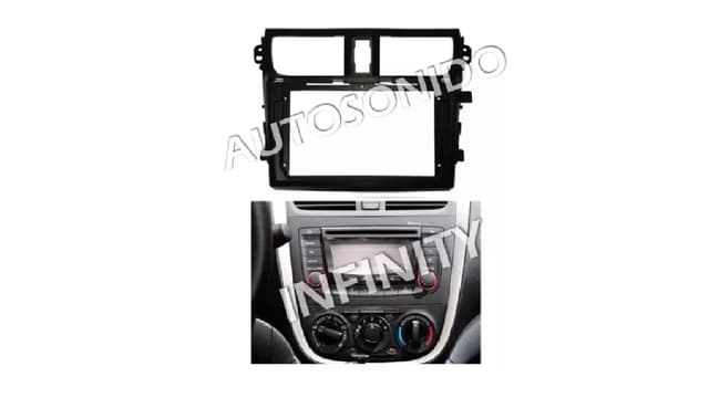 Imagen del producto "Adaptador Bisel Marco Radio Suzuki Celerio 2015up 9 Pulgadas"
