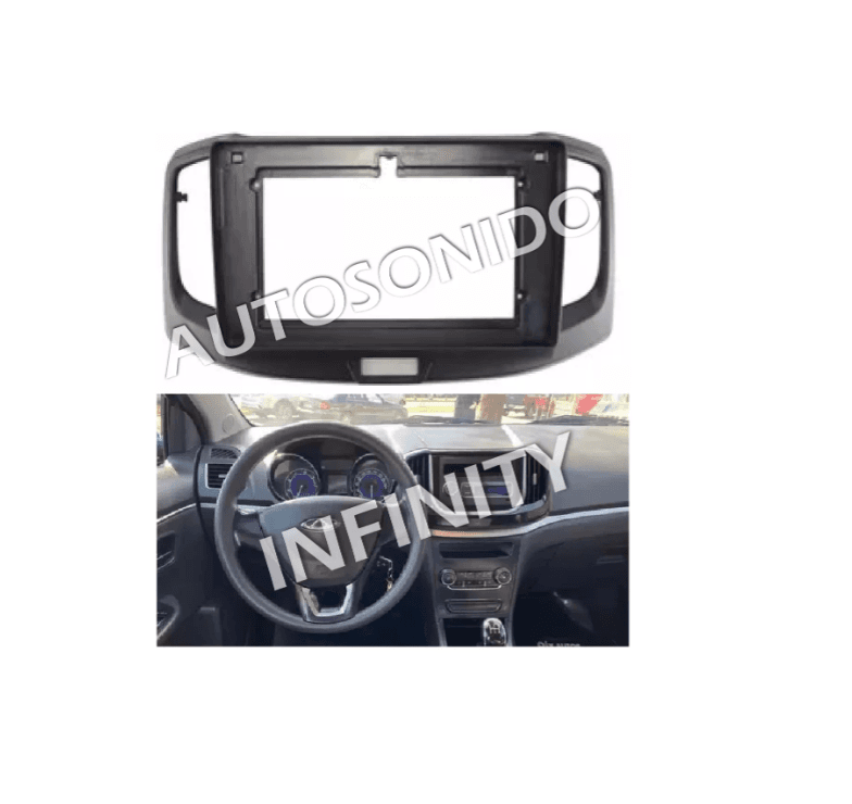 Imagen del producto Bisel Adaptador Radio Chery Arrizo 3 de 10 Pulgadas
