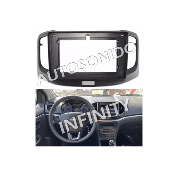 Imagen del producto "Bisel Adaptador Radio Chery Arrizo 3 de 10 Pulgadas"