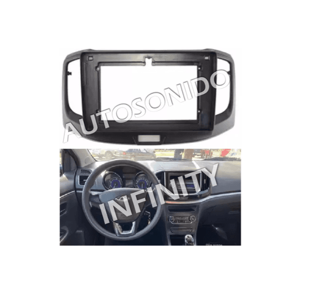 Imagen del producto "Bisel Adaptador Radio Chery Arrizo 3 de 9 Pulgadas"