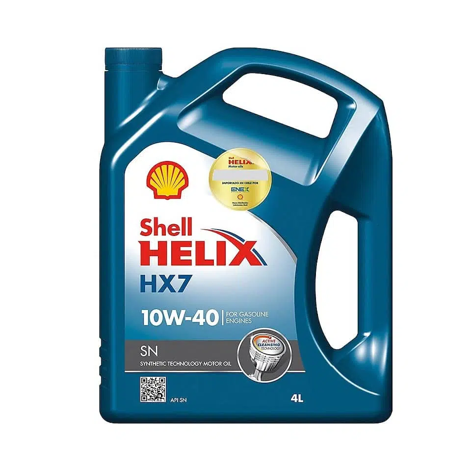 Imagen del producto Aceite Shell Helix 10w40 Hx7 4L